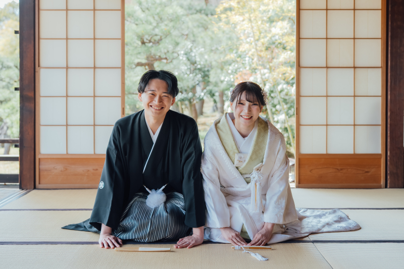 【和装&洋装コンボプラン!】世界遺産二条城和装1点ロケーションフォト+本格チャペルでの洋装1点フォトプラン