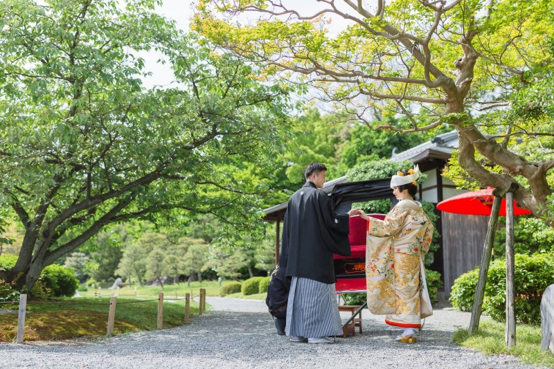 【タガヤブライダル限定!!】世界遺産二条城 和装2スタイル ロケーションフォト