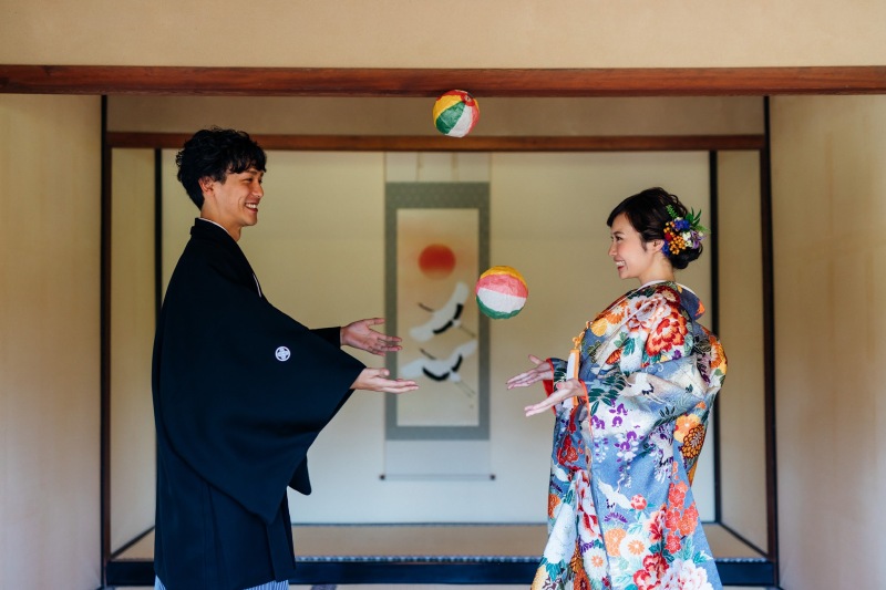 【タガヤブライダル限定!!】世界遺産二条城 洋装1点&和装1点ロケーションフォト