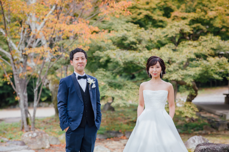 【紅葉シーズン 先行案内!】洋装ロケーションフォト【撮影料+衣装+着付け+ヘアメイク+小物一式】