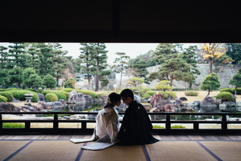 【タガヤブライダル限定!!】世界遺産二条城 洋装1点&和装1点ロケーションフォト