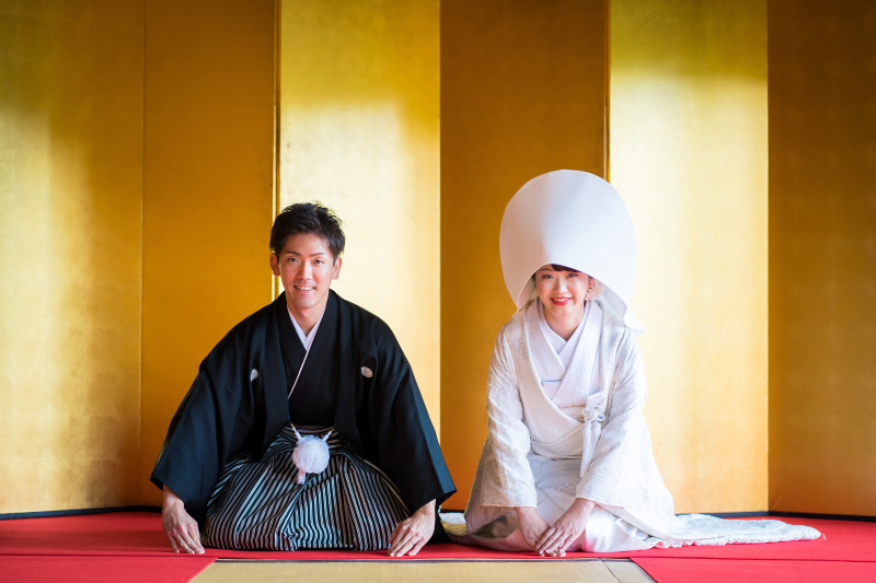 【タガヤブライダル限定!!】世界遺産二条城 和装2スタイル ロケーションフォト