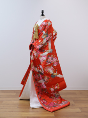 IU15006/赤　鶴に桜