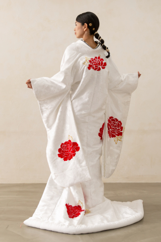 白無垢まりに扇面