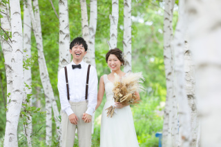 白樺の木と…♪