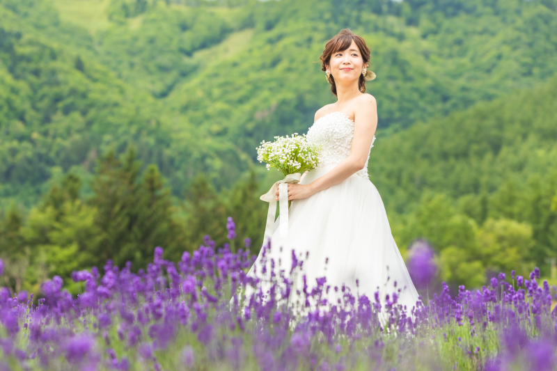 かすみ草ブーケで爽やかに！