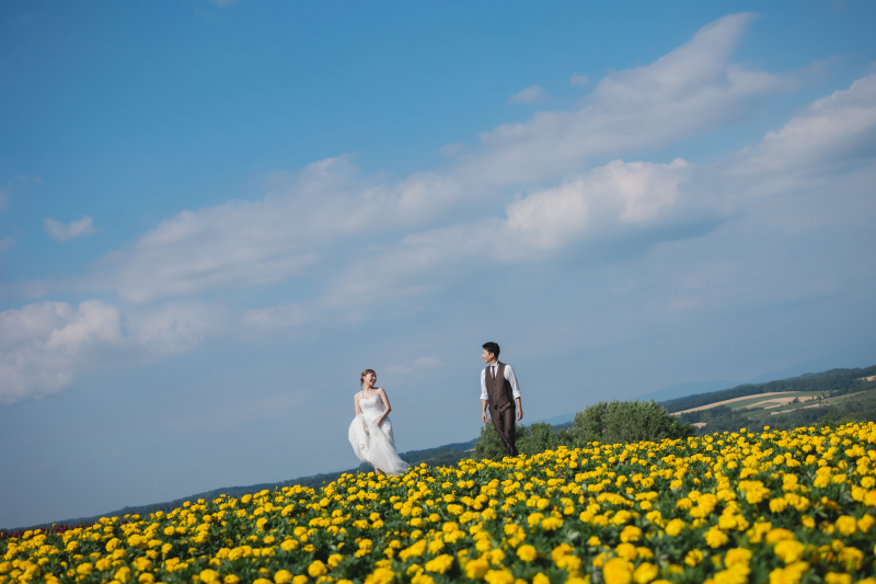 夏の北海道!花畑ロケーション!