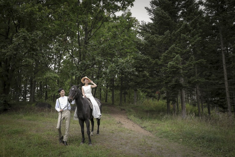 ホーストレッキング×ウェディングフォト