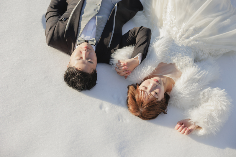 思いっきり雪へ!!