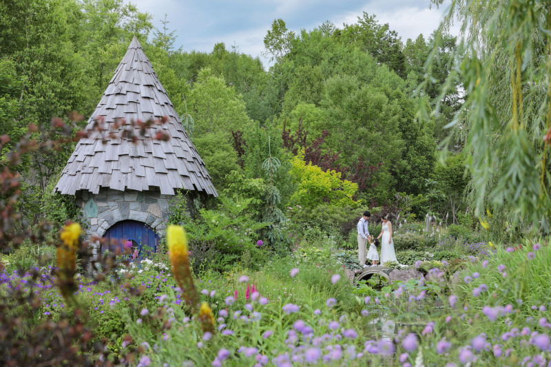 まるで北欧のガーデンのような！