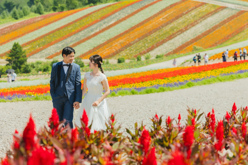 お散歩しながら