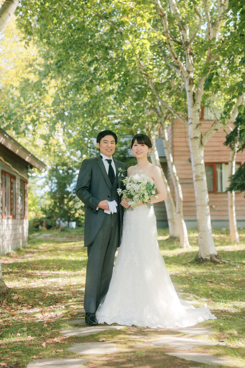 木漏れ日の中で