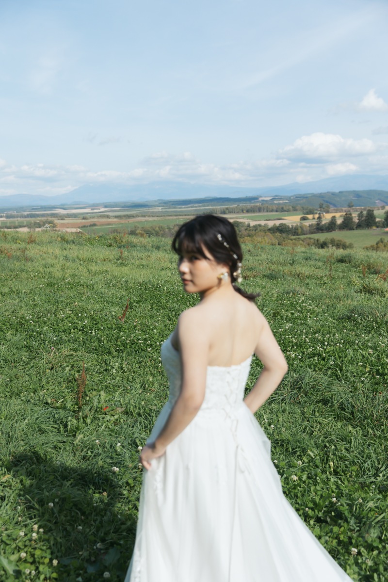 振り返りショット