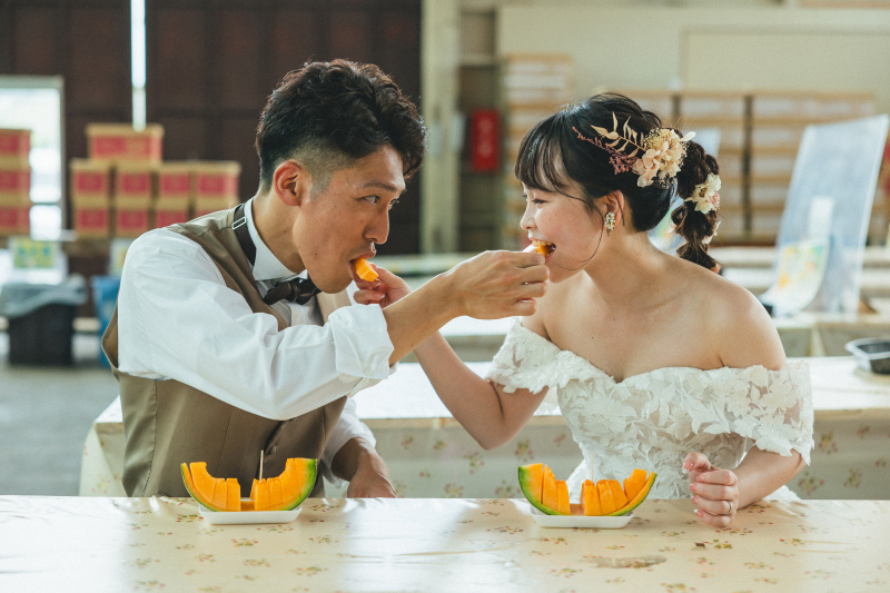 あま〜いメロンで休憩タイム