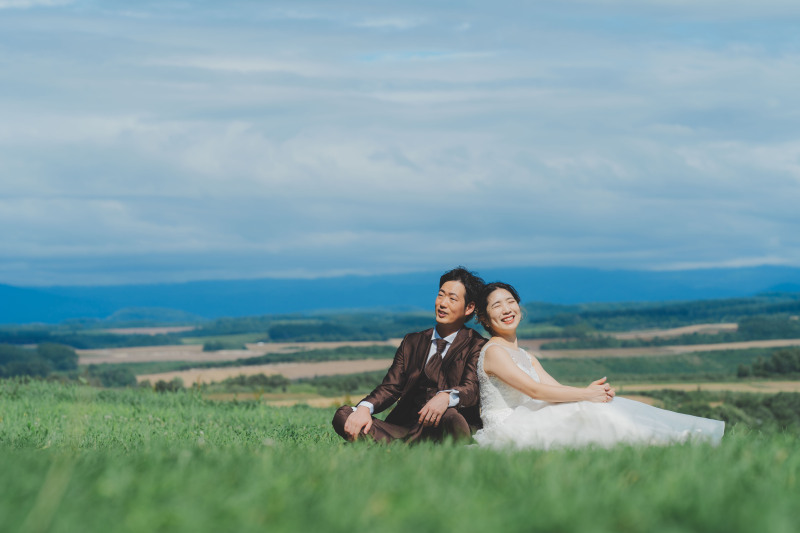 爽やかなお二人の笑顔♪