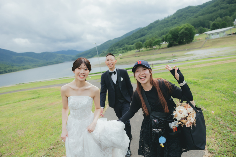 かなやま湖のラスト