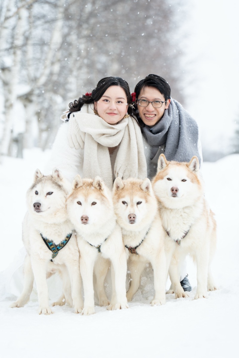 こうやって成功写真となります