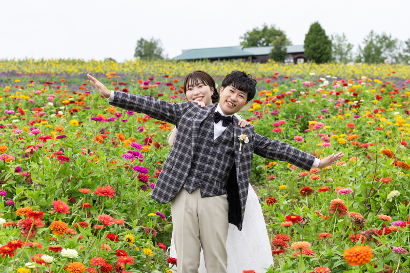 次の会場は〜フラワーランド!