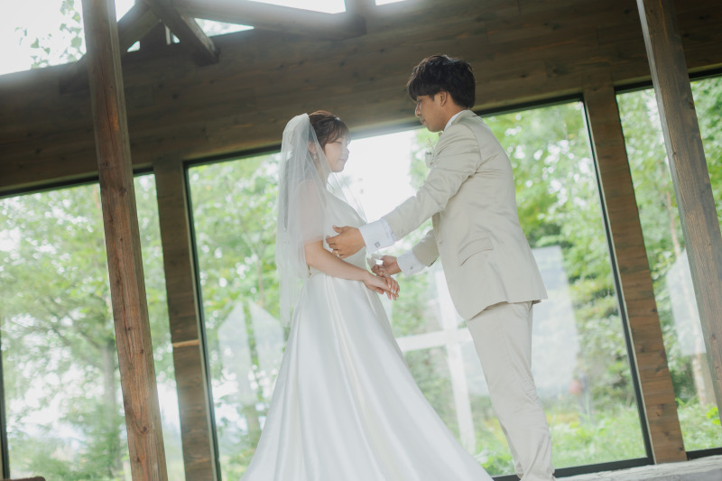 暖かな時間を感じるチャペル