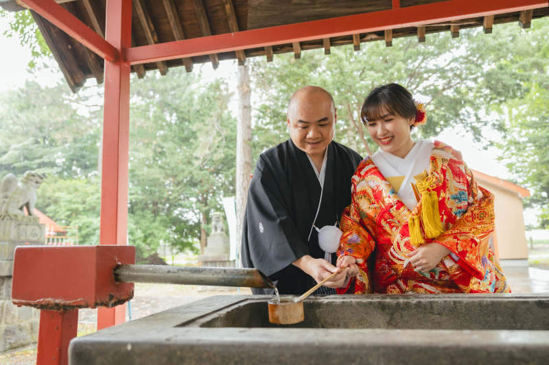 おふたりだけでの撮影も