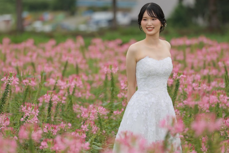 もちろん新婦ソロもしっかり残します!