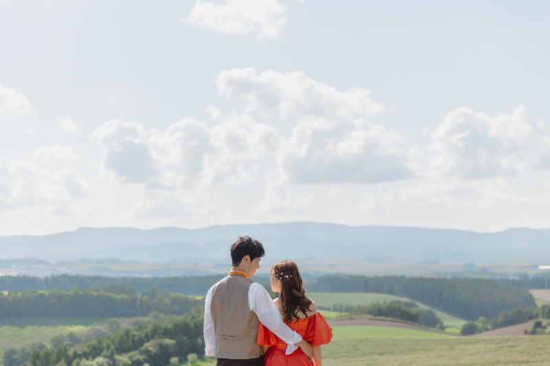 牧場の反対側も