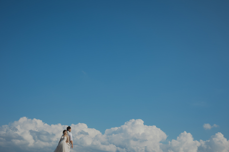 夏を思い出させる空