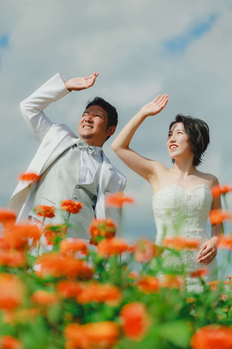 夏の北海道にて