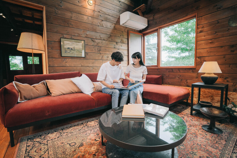 とってもおしゃれで落ち着く店内