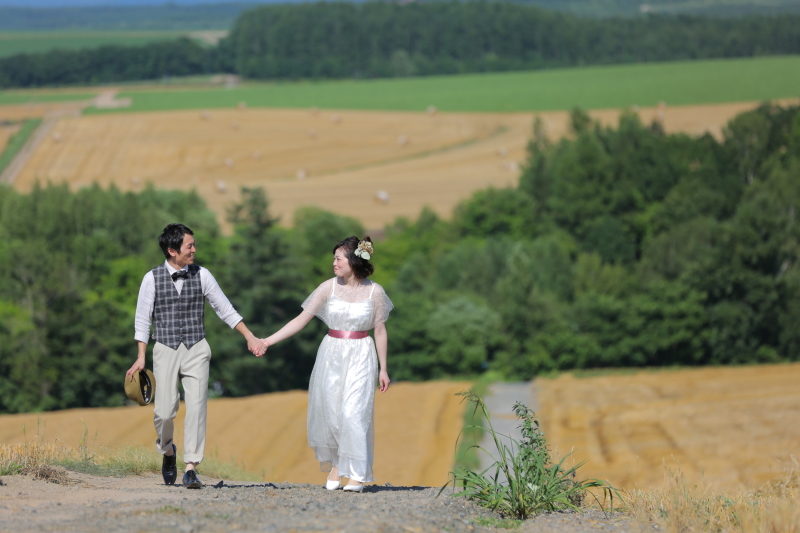 自然体なウェディングフォト