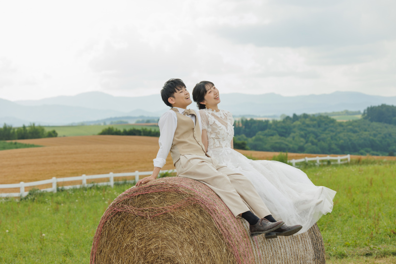 北海道の空気は美味しいです。