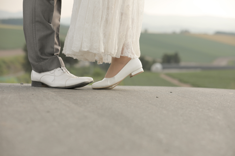 足もとフォト。