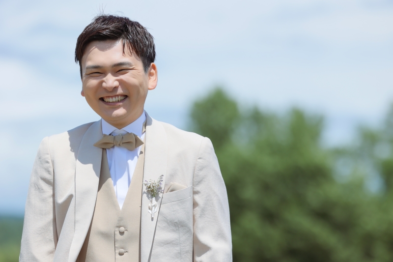 ご新郎様ソロカット