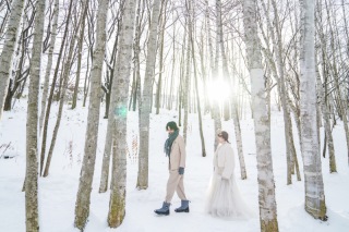 STUDIO SOLA 美瑛店（スタジオSOLA）_雪の大地北海道で撮る冬ロケーション
