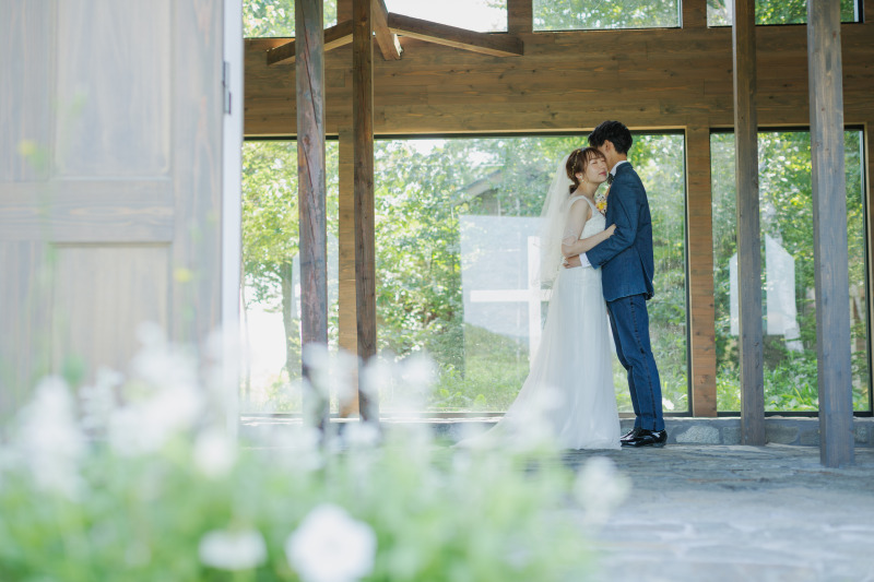 美瑛町でチャペルフォト