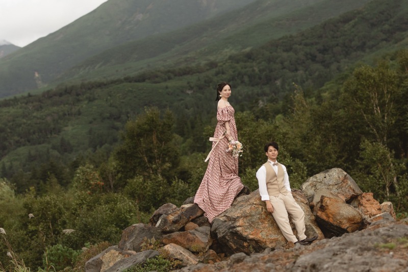 【十勝岳望岳台ロケーション】撮影+全データ(250カット以上)美肌スタイルアップレタッチ込み