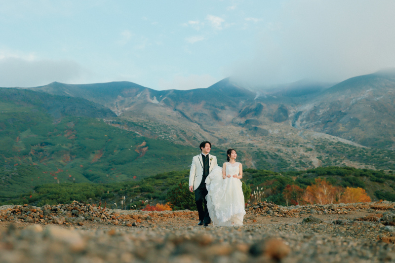 【十勝岳望岳台ロケーション】撮影+全データ(250カット以上)美肌スタイルアップレタッチ込み