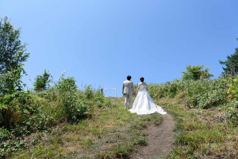 北海道の大自然を感じながらのWedding Photo/【お客様の声】