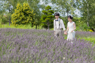 北海道の大自然の中で笑顔輝くWedding　Photo／【お客様の声】