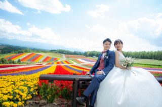 オリジナルアイテムでお二人らしい撮影に！