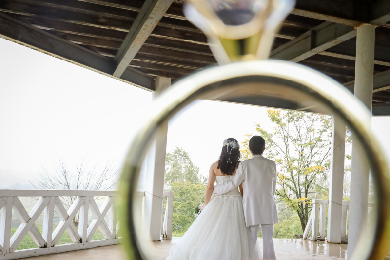 雨の中でのWedding　Photo／【お客様の声】