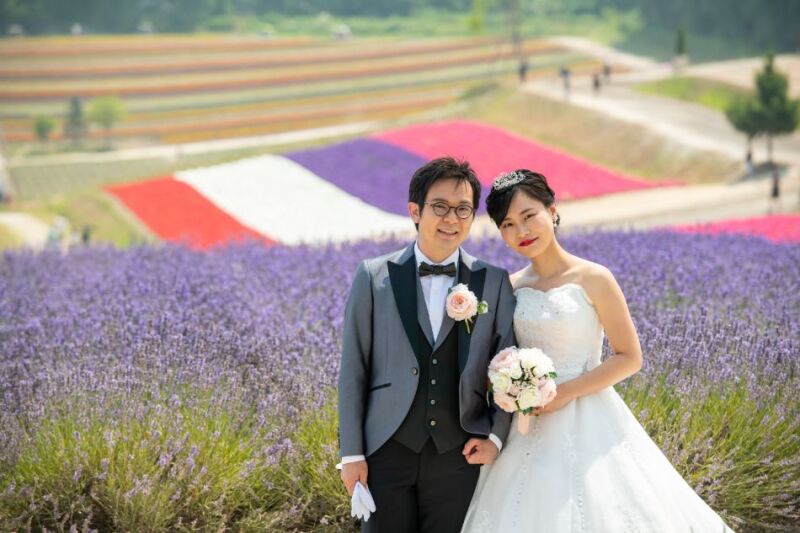 ドレス2点でたっぷり撮影。東京から【お客様の声】