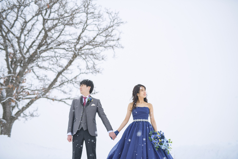 雪になりました