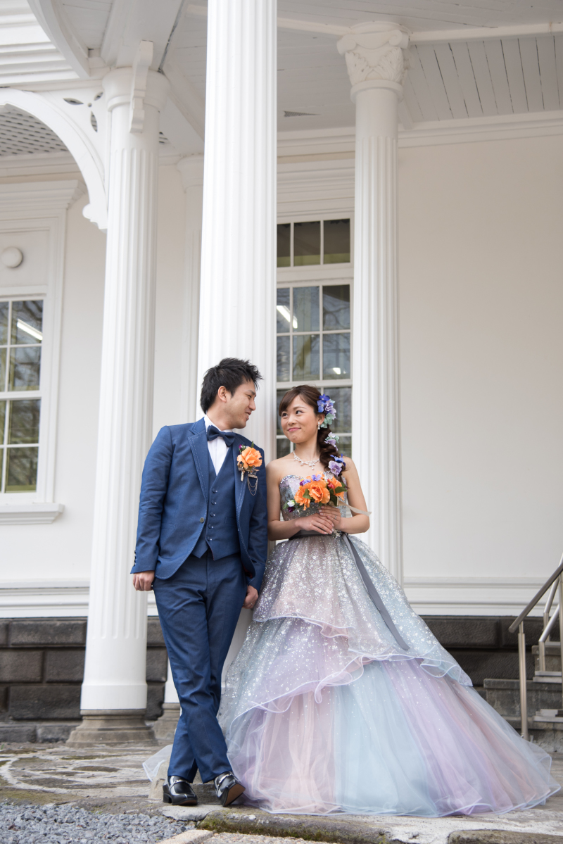 ご希望の白い洋館でのやさしいフォト