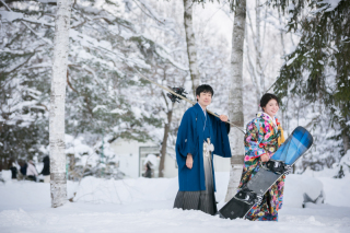 お二人の趣味をご持参してのWedding Photo