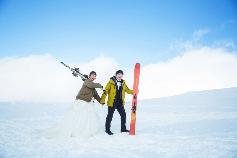 お二人の思い出の場所でのWedding　Photo