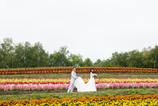 美瑛3か所！ウェディングフォト【お客様の声】