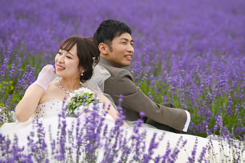 香がほのかに丘を包みます