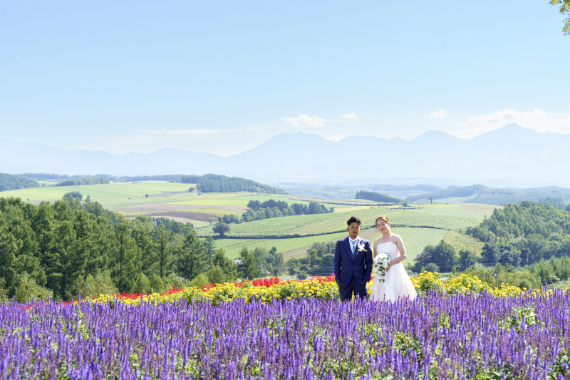大自然の中天気に恵まれたWedding Photo/【お客様の声】