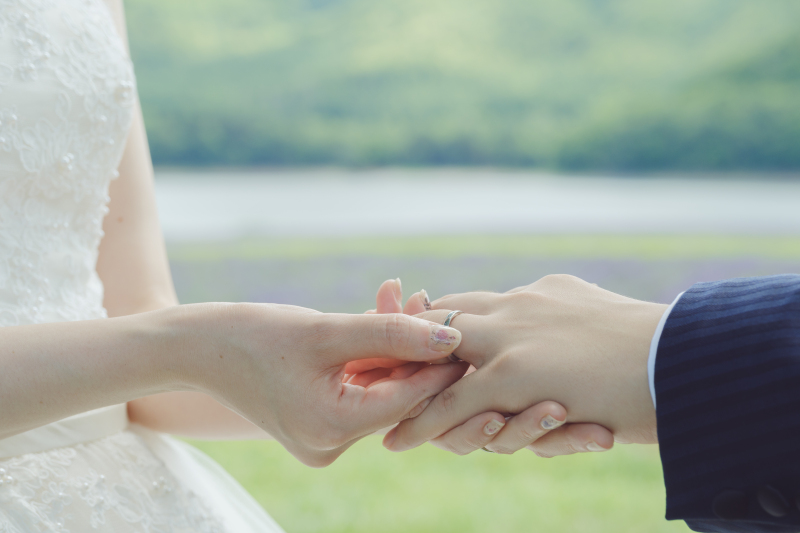 静かにお二人の時間が流れます